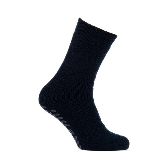 totes toasties® Ladies Recycled 3.0 Tog Thermal Original Slipper Socks Navy Extra Image 2